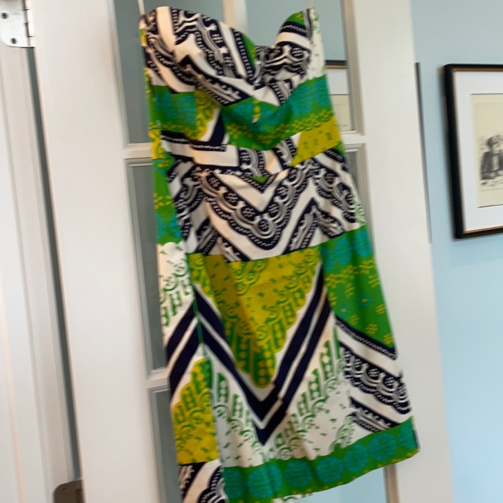 Size 6 strapless Trina Turk dress